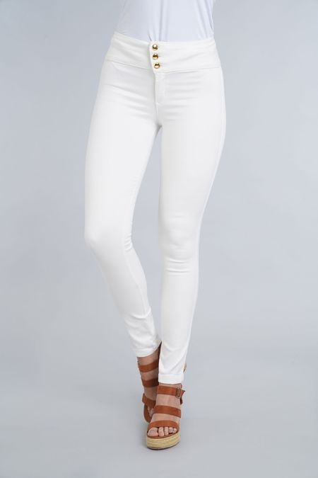 Pantalon para Mujer Color Blanco Ref: 101502-2 - E.U - Talla: 8
