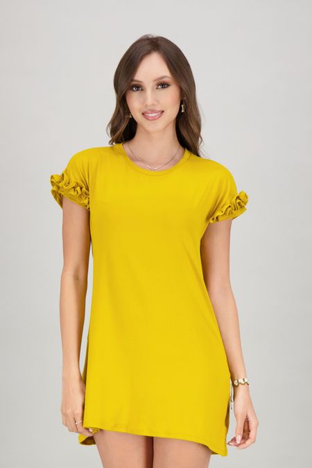 mujer vestidos - vestidos XL Amarillo $20.000 - – surtitodoMobile