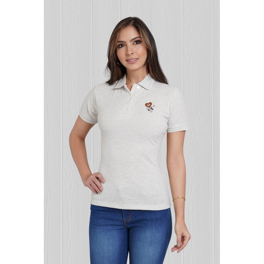 Compra Polo para Mujer Color Marfil en www.surtitodo.com.co -  surtitodoMobile
