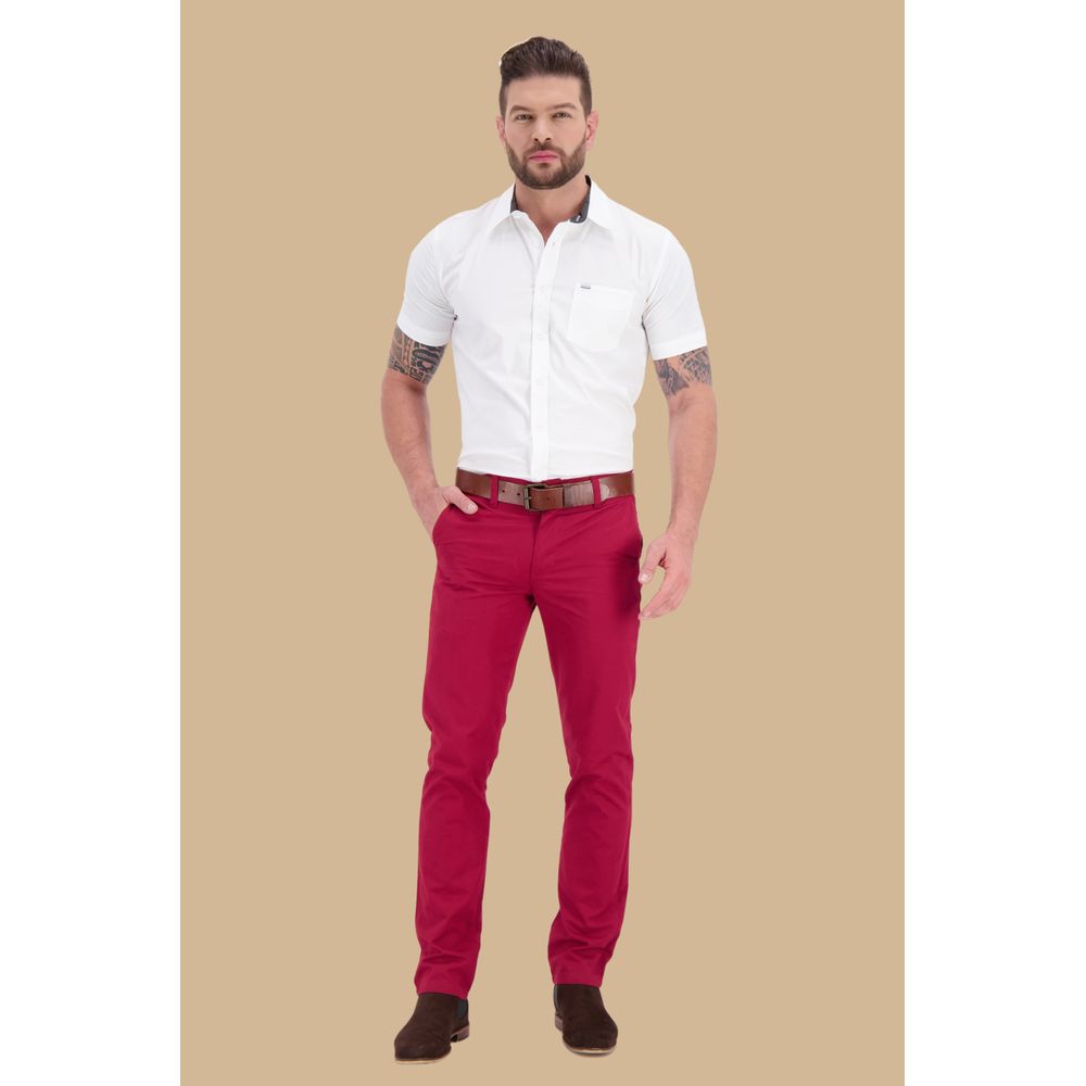 Pantalon Vinotinto Outfit Con Pantalon Vino Outfit Hombre Pantalon