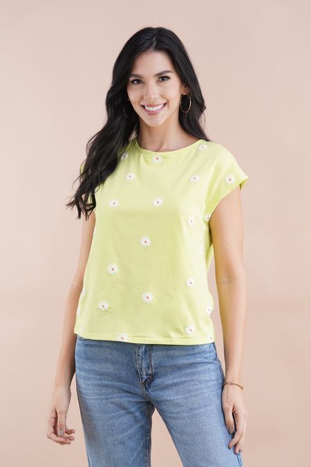 blusas-Manga-Corta-Cuello-Redondo-Silueta-Semi-Ajustada-Dama-verde-02005303639301050-v2.jpg