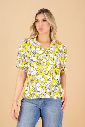 flexible Acumulativo activación Compra Blusa Para Mujer Color Amarillo en www.surtitodo.com.co -  surtitodoMobile