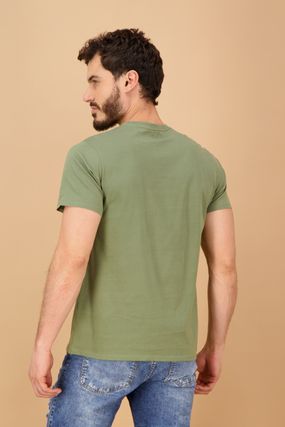 camisetas-Manga-Corta-Cuello-Redondo-Silueta-Amplia-Hombre-verde-0204682C000501052-v3