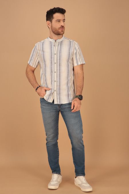 camisas-Manga-Corta-Cuello-Camisero-Silueta-Semi-Ajustada-Dama-gris-02005300632701059-v2.jpg